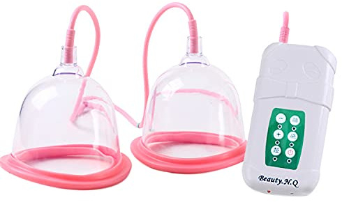 Elektrische Vakuum-Milchpumpe, Brust-Vakuum-Milchpumpe, Milchpumpe, elektrische Milchpumpe, Vakuum-Massagegerät für Bruststraffung, Brustvergrößerung und Bruststraffung (CD-Körbchen)
