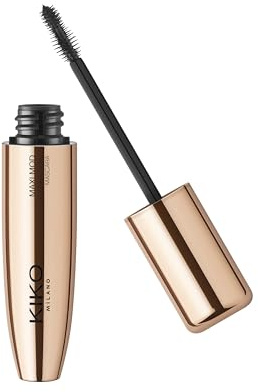 KIKO Milano Maxi Mod Length & Curl Mascara, Length And Curl Effect Mascara With Mini Brush