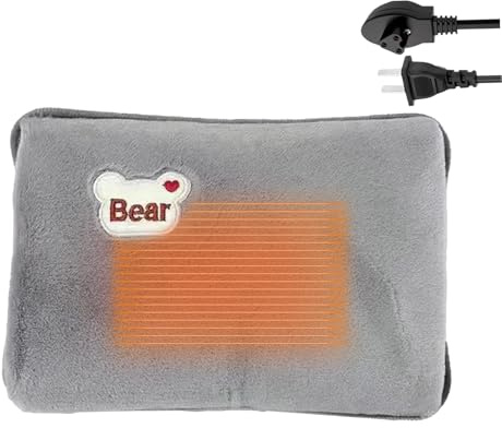 Hot Water Bag, Rechargeable Electric Hand Heater, Heating Pad for Hot Water Bottle, for Winter Cold Period Cramps Muscles Neck Shoulders Legs Waist Belly