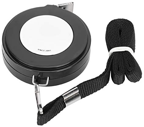 Body Tape Measure Retractable Soft Plastic 2M 6.6ft Double Scale Measuring Tape for Fitness Tailoring Body Waist Chest Arms Legs Measurement
