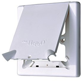 Hep2O Radiator Outlet Cover with Flap - Pack of 5