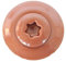 Spenglerschrauben Kupferbraun RAL 8004 4,5 x 45 mm, 100 Stk.