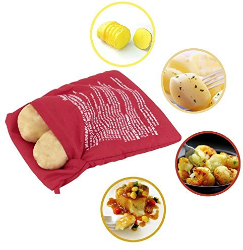 Sac de pommes de terre cuites au four à micro-ondes
