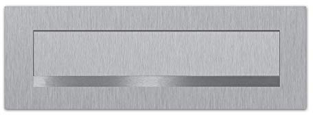 z-e-d Edelstahl Briefeinwurf mit unsichtbarer Befestigung (Briefeinwurf 240x55mm)