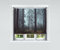 Foggy Woods Design Blackout Roller Blinds Windows Child Safety Cut To Size Fitting Included Forest Design, 180 x 140 cm