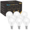 Blewandy E14 LED Light Bulb, 5W Small Edison Screw (SES) Bulb LED Lamps, Screw in G45 Golf Ball Bulbs Equivalent 40W Incandescent, 500LM 3000K Warm White No Flicker Non-Dimmable, 6 Pack