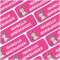 80 x Namensaufkleber Wunschname personalisiert je 3,5x1cm Aufkleber mit Kinder Name Beschriftung Schule Kindergarten Kleidung Sticker (Nr. 30 Einhorn, Für Textilien)