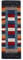 carpetfine Wollteppich Gabbeh Don Läufer Multicolor 60x180 cm | Moderner Teppich für Wohn- und Schlafzimmer