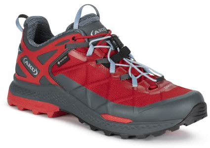 AKU Rocket Dfs GTX, Turnschuhe für Herren, 42 EU, Orange Schwarz, 46 EU