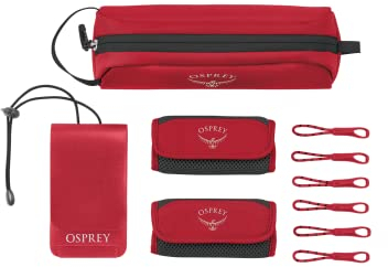 Osprey Luggage Customization Kit Poinsettia Red