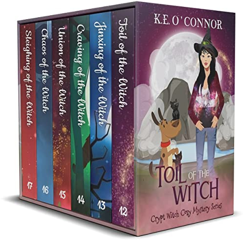 Crypt Witch Collection (fun cozy witch paranormal mystery series) Books 12-17 (Crypt Witch cozy witch mystery anthologies Book 3)