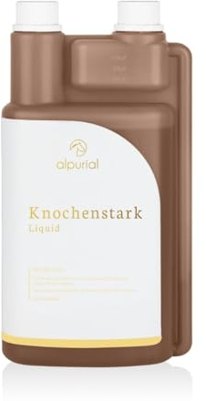 Alpurial Knochenstark – Ergänzungsfuttermittel für Pferde zur gezielten Versorgung von Knochen und Knorpelstrukturen – mit Calcium, Mangan & Vitamin K – vom Tierarzt entwickelt