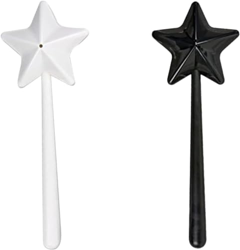 Magische Salz- und Pfefferstreuer, Salz- und Pfefferstreuer, Zauberstäbe, die Gewürzflasche, nachfüllbare Gewürzwerkzeuge, Zauberstab, Halloween, Weihnachten, Küchenzubehör (Mix)