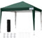 Quictent Pavillon 3x3m Wasserdicht Faltpavillon Stabil Winterfest, Pop-Up Klicksystem, UV-Schutz 50+, Gartenzelt, Partyzelt, Festzelt Grün
