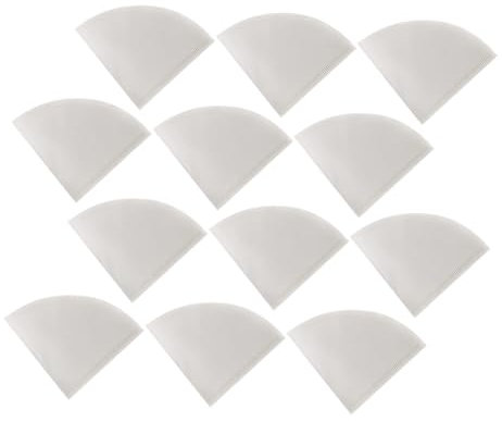 CORHAD 100 Piezas Filtros De Papel Cónicos Unidades Filtros De Desechables Para Cafeteras Caseras Para Preparar Café Casa