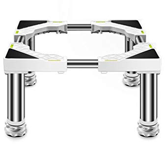 SJFYB Base de Support pour Machine à Laver Support Robuste pour sèche-Linge Support de Base réglable pour réfrigérateurs-congélateurs Longueur/Largeur 45-65 cm 19-22 cm Support Haut pour