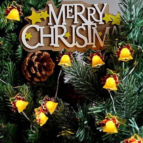 WDEC Luces de Navidad LED para Árbol - 50 Cascabeles, 5 Metros, Guirnalda Decorativa