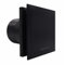 Airflow® QT100 HT Bathroom Extractor Fan - Ultra Quiet 25 dB, Energy Efficient 5W, Adjustable Humidity 60-90% RH, Two-Speed 21/25 l/s, Timer Control, IP45 Rated, Wall/Ceiling Mount, 3-Year Warranty