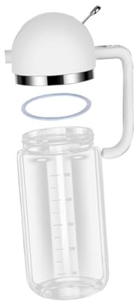 Amosfun Botella Pulverizadora Aceite Spray Multifuncional Extracción Rápida Vidrio Visible Ideal Barbacoas