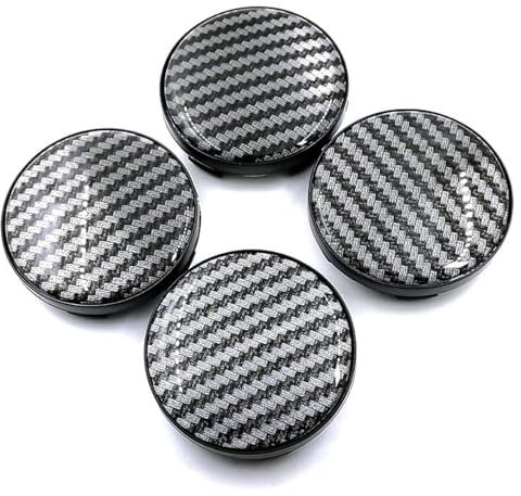HWLHWTSN 4 Stück Radkappen für Autos, für Ford Transit MK8/MK9 Jumbo MY14+ wasserdichte staubdichte Raddekorationsabdeckung Autoschutz-Zierzubehör,60MM-B