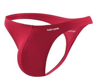 Casey Kevin String Sexy Homme,String Ficelle Homme Slip Bambou Respirant sous Vetement