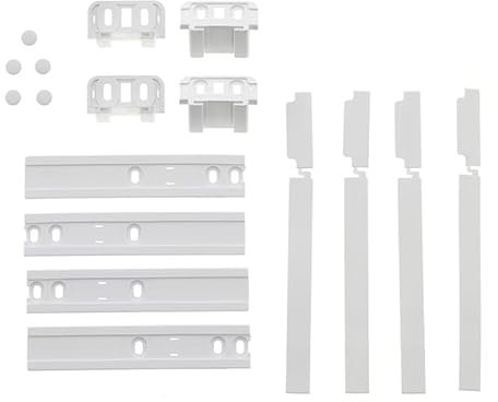 Masterpart Integrated Fridge Freezer Door Hinge Fixing Slide Kit Compatible With Whirlpool, Indesit, Hotpoint Integrated Fridge Freezers 481231019131, C00312150