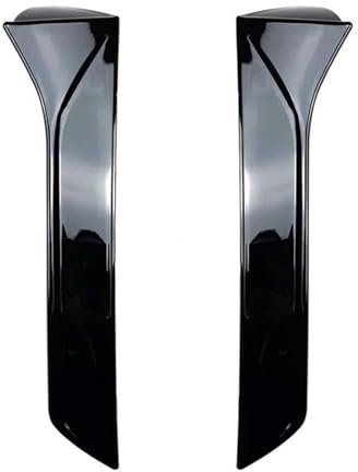 Autofenster Zierlippe Spoiler Heckspoiler Seitenkante Heckklappe Heckspoilerlippe Für SEAT Für Leon 5F FR Mk3 MK3.5 5-Türer(Glänzend schwarz)