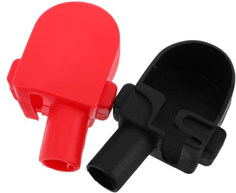 DONFAMDS Car Battery Terminal Insulation Cover Rubber Boot for Motorcycle Supplies Battery Terminal Protector Cover for Car Truck