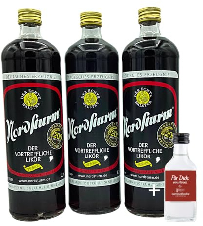 Nordsturm Magenlikör 0,7l 35% Vol. 3er Pack