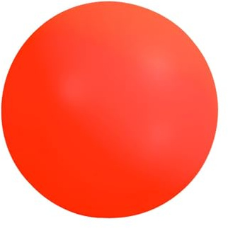 Aymzbd Pelota de Hockey Calle Balón Bola Hockey PVC Ligera Duradera Superficie Suave Adecuada para Entrenamiento Competencias Niños Adultos 6.5cm