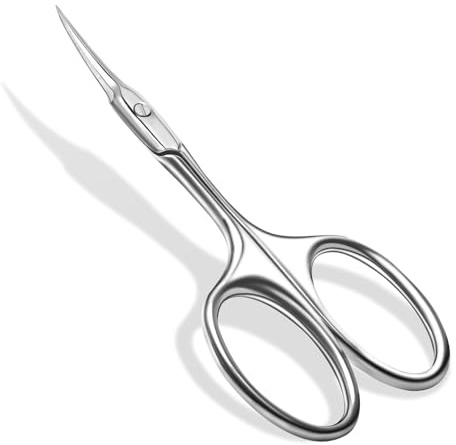 Diesisa Ciseaux à Cuticule Ongle Acier Inoxydable Ultra-Fins Pour Les Ongle | Professionnels Cuticle Scissors Ultra-Fins et De PréCision - Ciseaux Cuticules Pour Les Sourcils, Les Cils et Cheveux