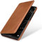 StilGut Book Type Case, custodia per Huawei Mate 10 Pro a libro booklet custodia orizzontale, cover apertura laterale in vera pelle, Cognac