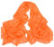 LoveSilk Luxus Damen Seidentuch 100% Seiden-schals Stola Orange