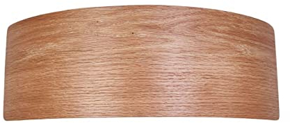Lindby LED Holz Wandlampe 33 cm, Wandleuchte innen Uplight and Downlight Innenleuchte Wand 8W Wohnzimmer Schlafzimmer Esszimmer Flur