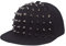 Unisex Punk Verzierter Baseball Hip-Hop-Hut-Justierbare Hysteresen-Spitzen-Niet-Bolzen-Cap