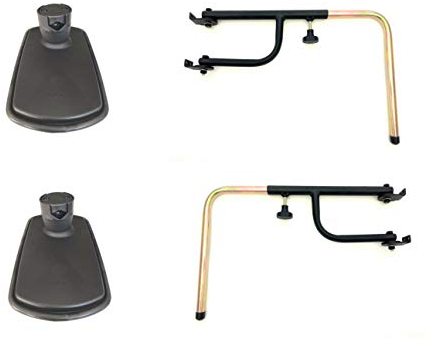 2x Außenspiegel Traktor Trecker 255x150 ø14-23 mit Spiegelarm SET