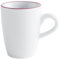 KAHLA 574732A69973C Pronto Line Espresso-Obertasse hoch 0,10 l Line wild berry | Espressotasse mit lila Linie aus Porzellan