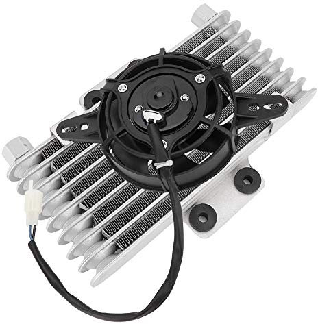 Okuyonic Radiateur de Refroidisseur d'huile Moteur, Refroidisseur d'huile de Moto