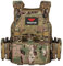 vAv YAKEDA Tactical Vest for Men Military 1000D Nylon Quick Release Cutting Modular Vest Multicam Lightweight Vest (CP)