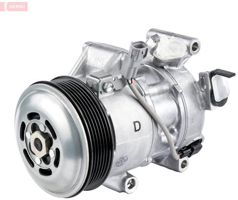 DENSO A/C Compressor DCP50317 - OE-Quality Air Conditioning Compressor Replacement - Direct Fit Easy Install - Fits Toyota
