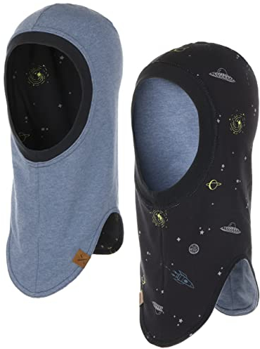 maximo Jungen Schlupfmütze Weltall wendbar-55 - Babymode : Jungen