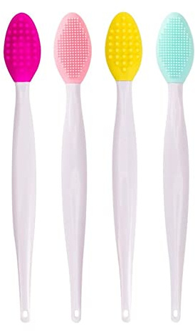 yaoqijie Nasenreinigung, benutzerdefinierte Schrubber Peeling-Anwendung, Silikon-Lippenpeeling-Bürste, Großhandelsdauer, Grifffarbe: 50 Stück)