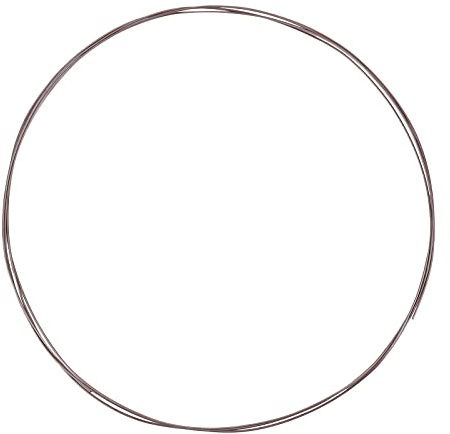 CHGCRAFT, 2 Metro, 1mm de Diámetro, Colgante de Cerámica de Alambre de Tungsteno, Soporte de Cocción de Arcilla de Cerámica, Colgante para Colgantes de Cuentas de Porcelana, Color Acero Inoxidable