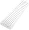 cyclingcolors 72x Couvre Rayon Roue Avant arrière Jante Tube Paille Fendue 235 mm (21 Pouces) idéal vélo BMX Fixie Moto cyclomoteur Pit Dirt Cross (Blanc)