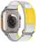 Trail Loop für Apple Watch Armband Ultra/2 49mm 46mm 45mm 44mm 42mm 40mm 41mm 38mm iWatch Armbänder Damen/Herren,Nylon Sport Klettverschluss Band für Apfelband SE/2nd Series 10 9 8 7 6 5 4 3,Leder L