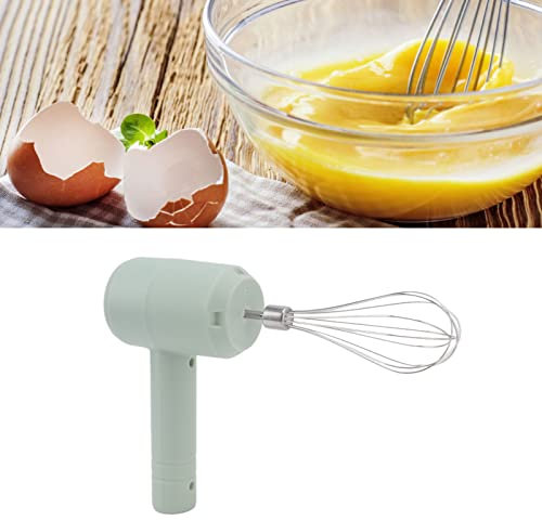 Uadme Batidora Eléctrica Pequeño, 20 W Baja Potencia Portátil Inalámbrica Mezclador de Mantequilla Batidora Automática Huevos Mano Recargable USB para Mantequilla Salsa Crema Hornear Cocinar