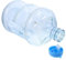 SEWACC Bottiglia D'acqua Contenitore Per Brocca D'acqua Da 5 Litri Bottiglia D'acqua Riutilizzabile Con Manico Per Escursioni In Campeggio A Casa (Casuale)