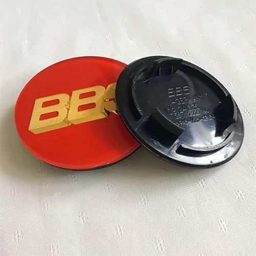VODHXA 4 Stück Nabendeckel für BBS RZ RG RS RM 70mm, Wasserdicht Staubdicht Radnabendeckel, Nabenkappen Auto Felgendeckel, Felgenkappen Center Caps, Auto Zubehör,A