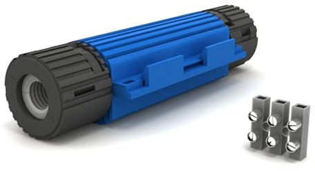 Wiska SH6801BW 10108952 Shark SIXEIGHT Pre-Filled Gel Joints, 3 Pole Strip, Blue