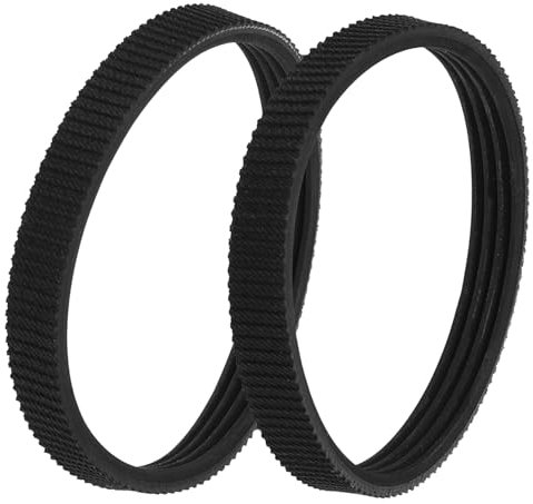 UKCOCO 2 Pz Nastro Per Pialla Elettrica Accessori Per Cinghie Di Trasmissione Pialla Accessorio Pialla Elettrica Riparazione Cinghia Pialla Cinghia Di Ricambio Black Gomma Da Cancellare